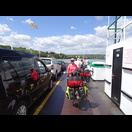 Auf der Fähre über den Rhein